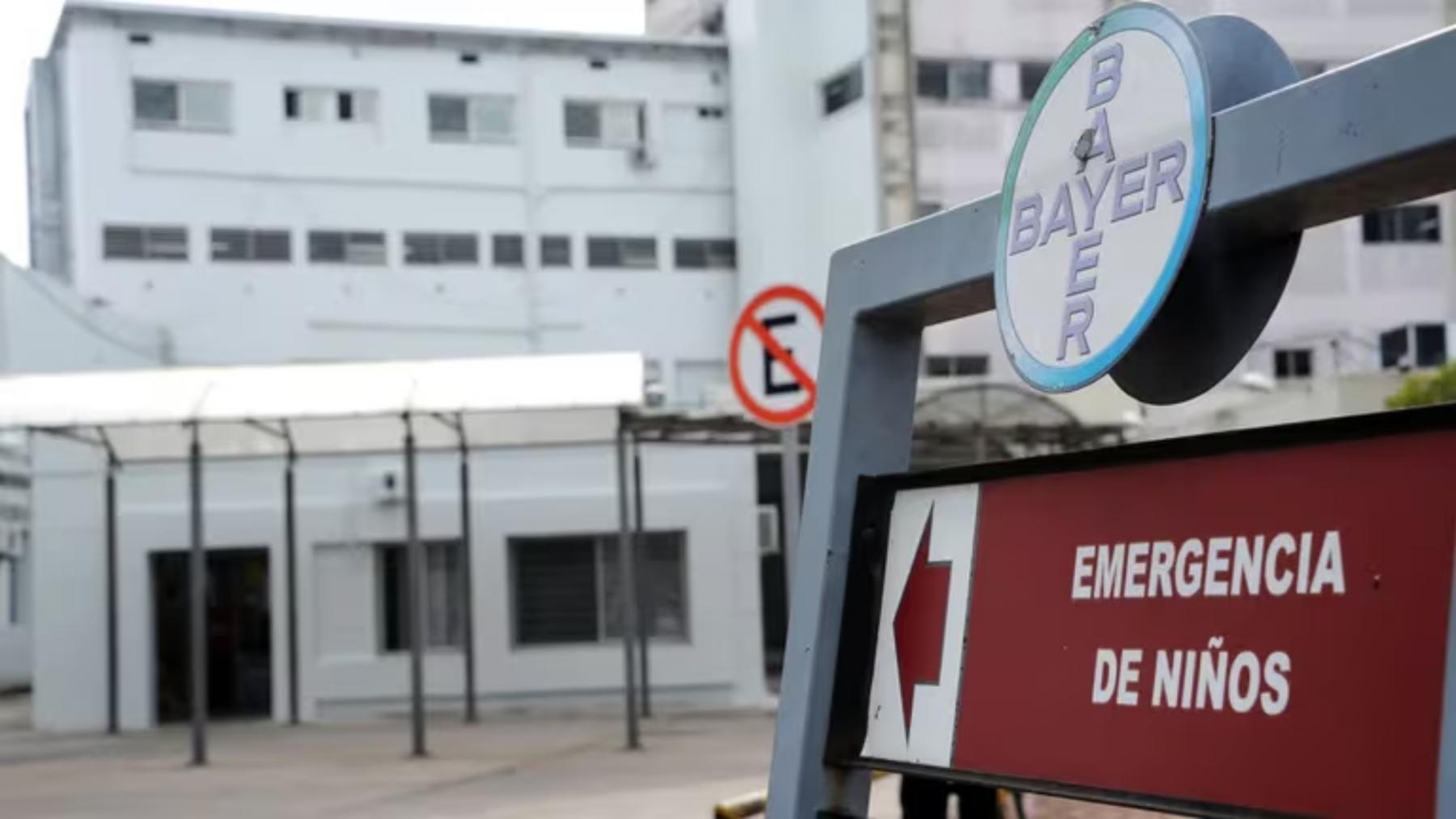 La entrada de emergencia del hospital pediátrico de Uruguay Pereira Rosell (Presidencia)